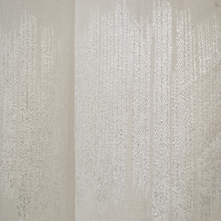 Perdea Velaria alba cu dungi cu sclipici, 230x248 cm [2]