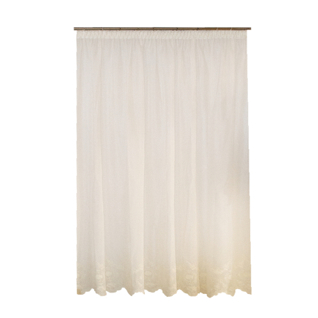 Perdele moderne - Perdea Velaria broderie ivoire, 300x250 cm
