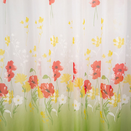 Perdea Velaria voal lalele verzi, 300x245 cm [2]