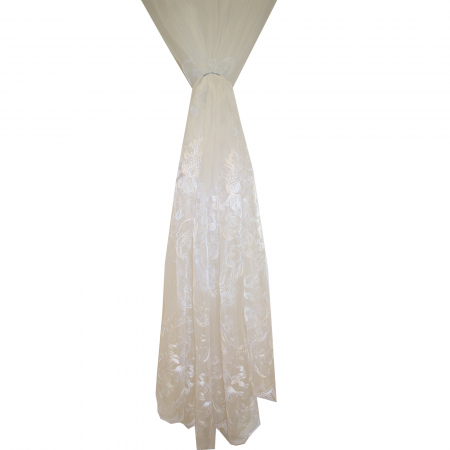 Perdea Velaria organza brodata, 250x245 cm [3]