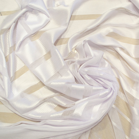 Perdea Velaria alba cu dungi, 260x250 cm [1]