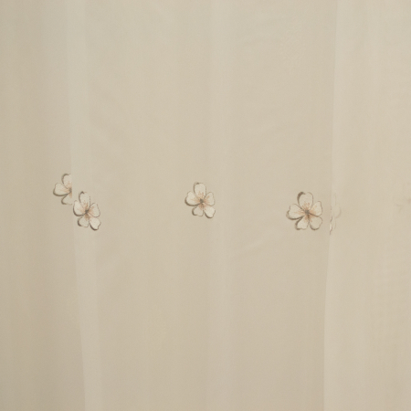 Perdea Velaria cu flori roz si gri, 300x245 cm [3]