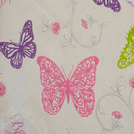 Perdea Velaria cu fluturi multicolori, 235x140 cm [1]