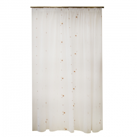 Perdele moderne - Perdea Velaria sable patrat in patrat wenge, 290x255 cm