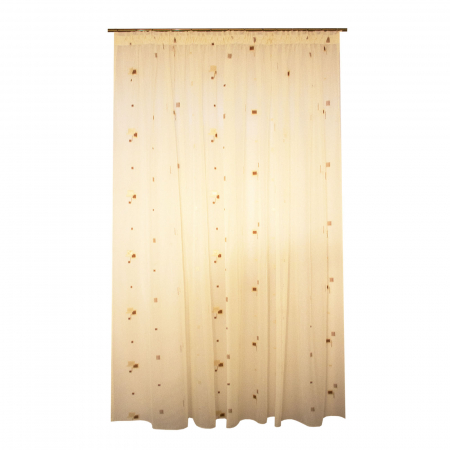 Perdele balcon - Perdea Velaria sable patrat in patrat wenge,340x245 cm
