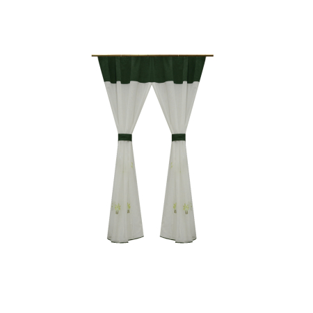 Perdele bucatarie - Perdea Velaria de bucatarie Ayana, 170x165 cm