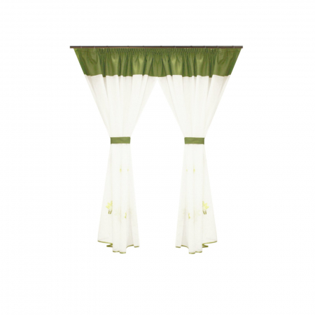 Perdele bucatarie - Perdea Velaria de bucatarie Ayana, 300x160 cm