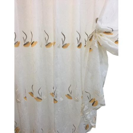 Perdele bucatarie - Perdea Velaria de bucatarie cu cesti, 100x200 cm