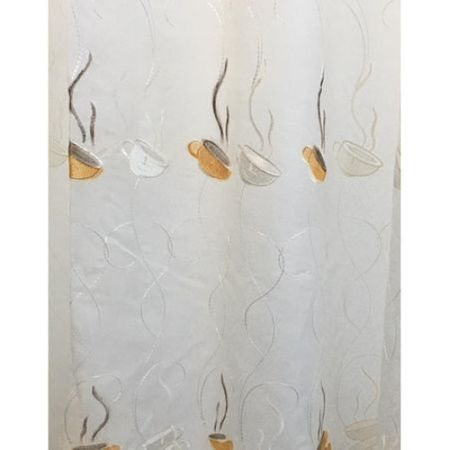 Perdea Velaria de bucatarie cu cesti, 220x200 cm [1]