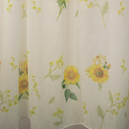 Perdea Velaria de bucatarie cu floarea soarelui [1]