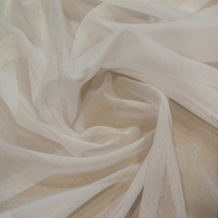 Perdea Velaria in alb lucios si tafta gri, 185x165 cm [1]
