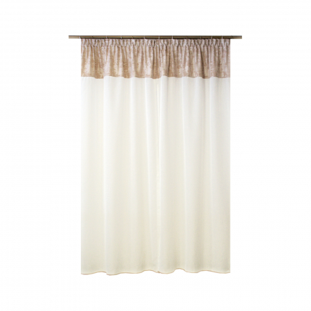 Perdea Velaria in hard ivoire, 180x175 cm [2]