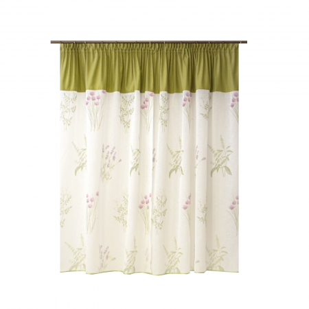 Perdea Velaria de bucatarie cu imprimeu lavanda, 330x145 cm [1]