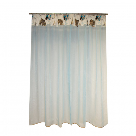 Perdea Velaria fancy albastru, 280x175 cm [2]