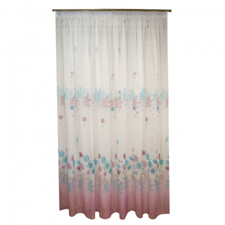 Perdele moderne - Perdea Velaria voal Venetia roz, 300x245 cm