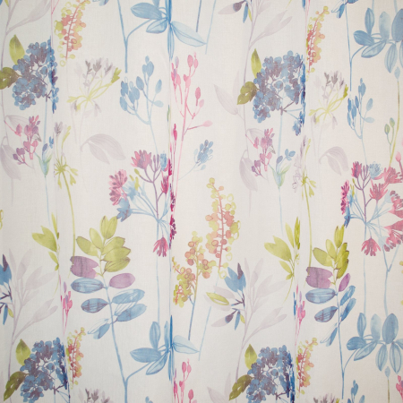 Perdea Velaria floral albastru, 140x215 cm [2]