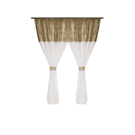 Produse - Perdea Velaria in alb, 210x148 cm