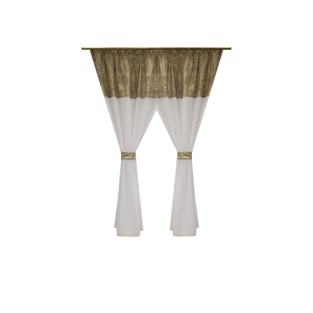 Perdele - Perdea Velaria in alb, 210x148 cm