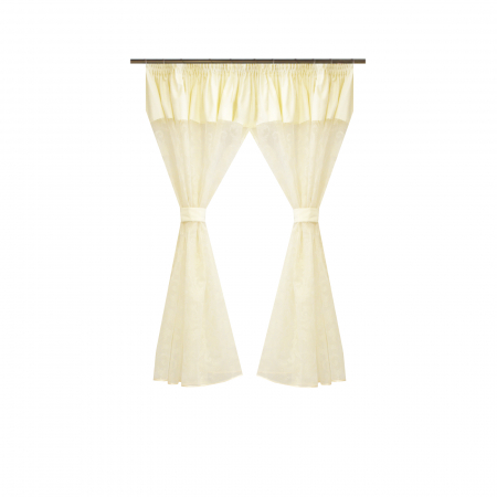 Perdele bucatarie - Perdea Velaria organza fancy, 290x150 cm