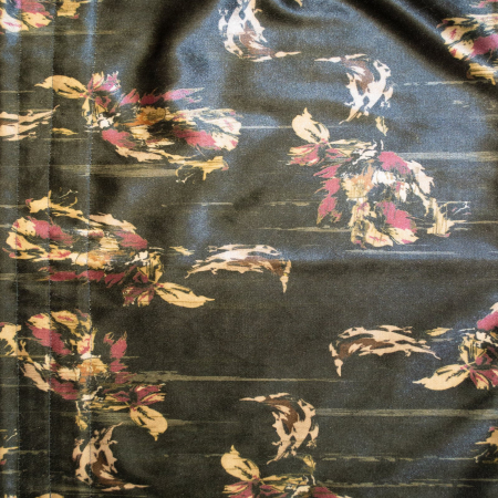 Perdea Velaria in alb cu tafta colorata, 130x170 cm [3]