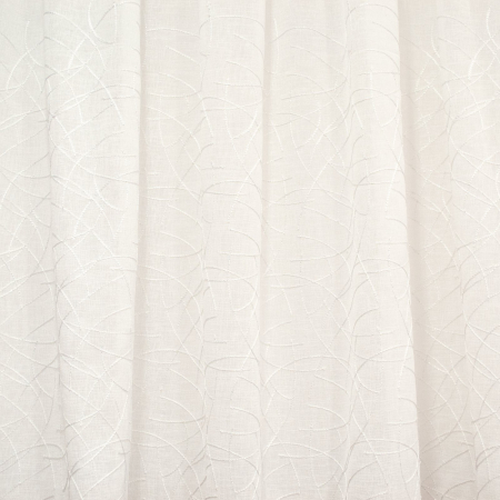 Perdea Velaria in alb argintiu cu mov, 240x150 cm [2]