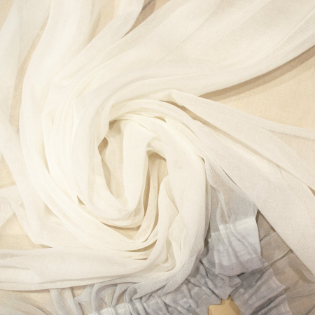 Perdea Velaria in alb cu fluturi, 340x170 cm [2]