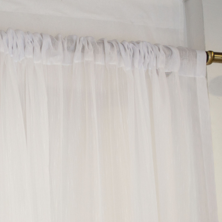 Perdea Velaria alba cu loc de bara, 640x245 cm [1]