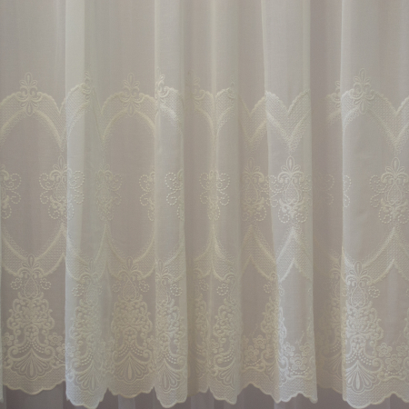 Perdea Velaria broderie ivoire, 260x235 cm [1]