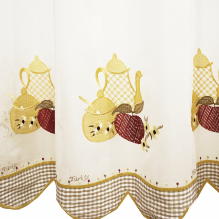 Perdea Velaria in cos cu mere [3]