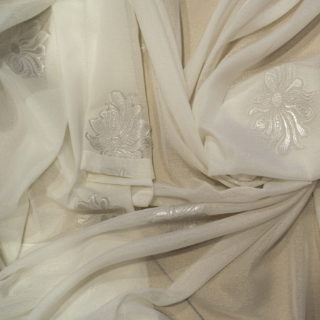 Perdea Velaria in cristal floral, 490x245 cm [1]