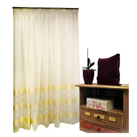 Perdele moderne - Perdea Velaria in cu banda jos, 330x210 cm