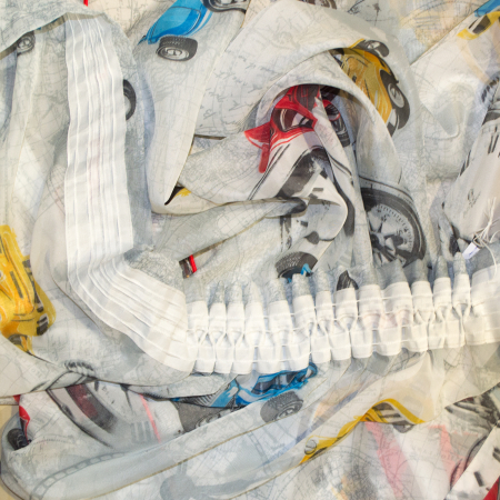 Perdea Velaria masinute de epoca, 300x150 cm [2]