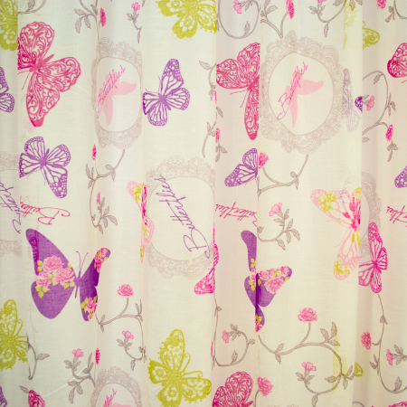 Perdea Velaria in cu fluturi multicolori, diverse dimensiuni [1]