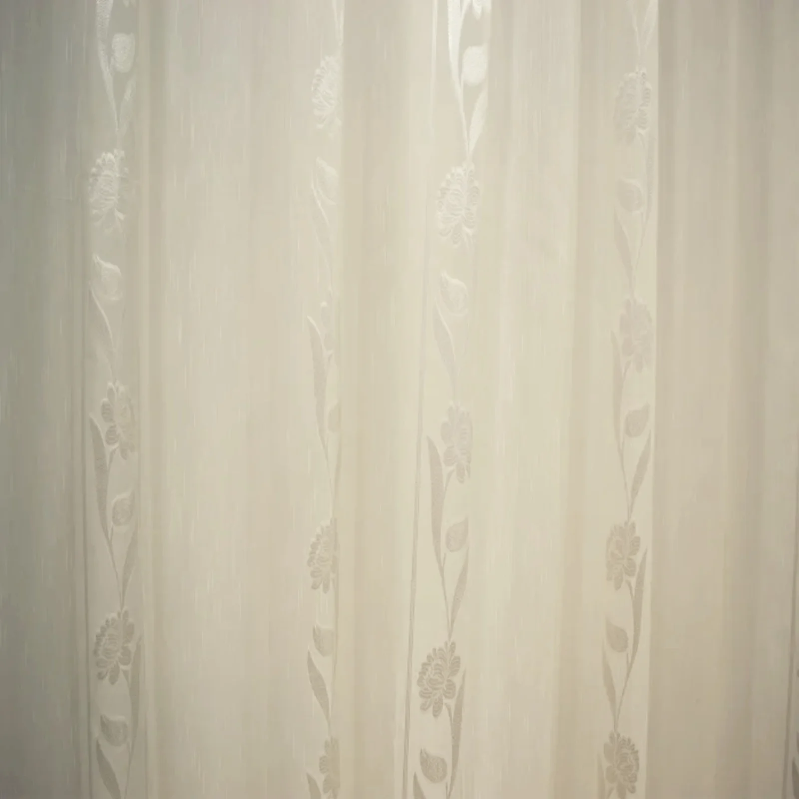 Perdea Velaria in floare ivory [1]