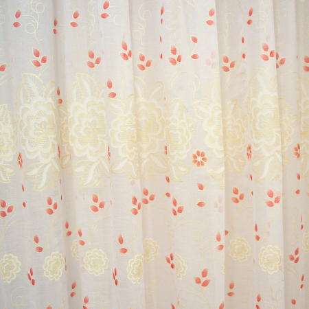 Perdea Velaria in flori portocalii, 300x245 cm [2]