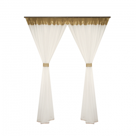Perdele - Perdea Velaria voal muss ivoire, 360x215 cm