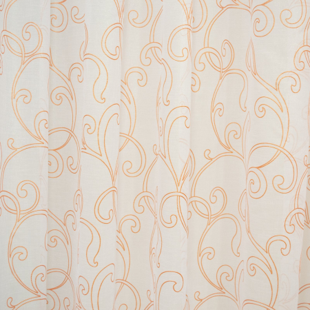 Perdea Velaria in geometric portocaliu, 300x245 cm [2]