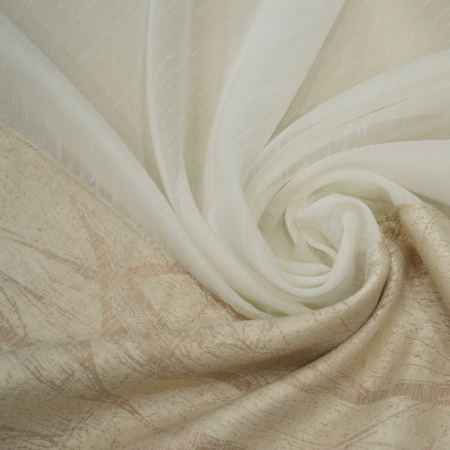 Perdea Velaria tull ivoire, 210x160 cm [2]