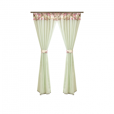 Perdele bucatarie - Perdea Velaria menta, 290x165 cm