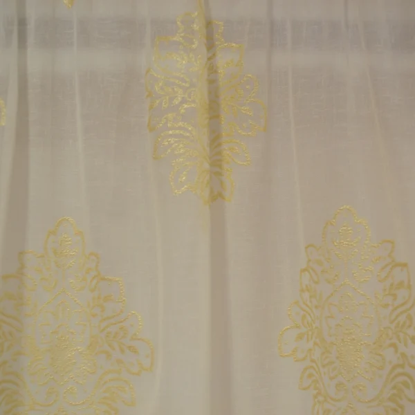 Perdea Velaria in ivoire cu baroc auriu [1]