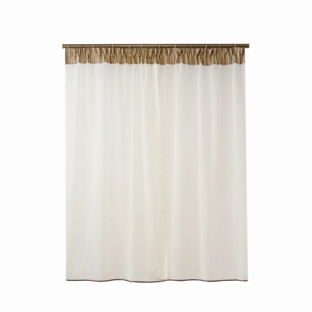 Perdea Velaria in ivoire cu dungi, 170x155 cm [1]