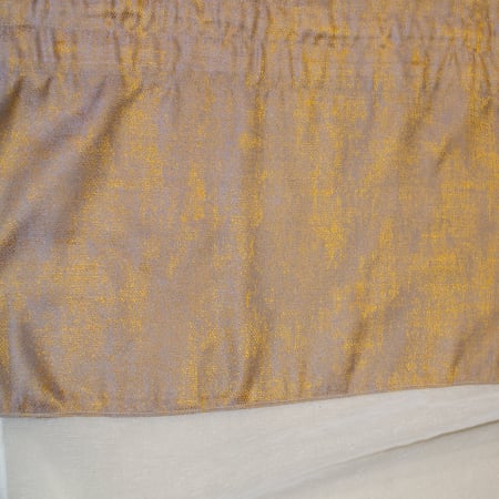 Perdea Velaria in ivoire cu tafta aurie, 125x165 cm [2]