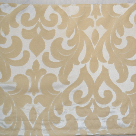 Perdea Velaria in ivoire cu tafta baroc bej, 135x185 cm [2]