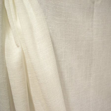 Perdea Velaria in ivoire gros cu imprimeu floral, 245x145 cm [2]