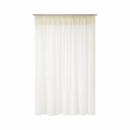 Perdea Velaria in alb si artistic grej, 320x180 cm [1]