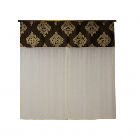 Perdea Velaria tiul ivoire, 140x140 cm [1]