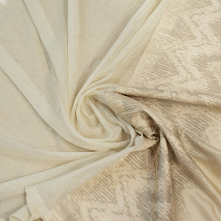 Perdea Velaria in rustic ivoire, 320x145 cm [3]