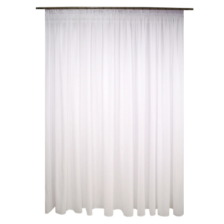 Perdele la oferta - Perdea Velaria in simplu alb, 300x252 cm