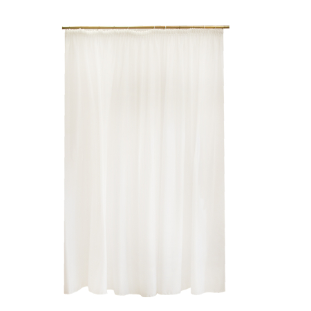 Perdele moderne - Perdea Velaria matase alba, cu opacitate ridicata, 300x250 cm