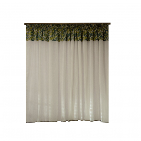 Perdea Velaria ivoire cu tafta, 320x165 cm [2]